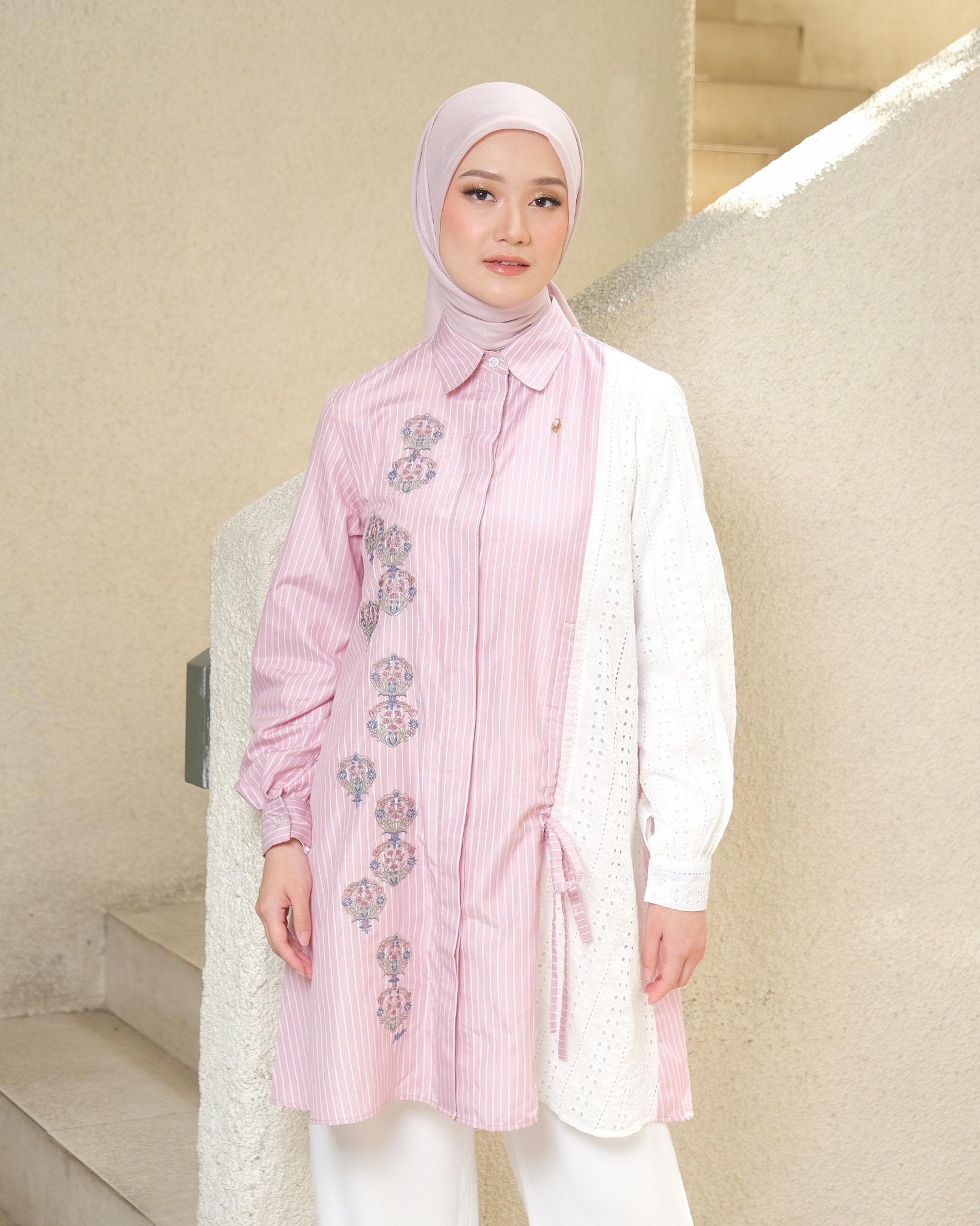 YERA TUNIC - ROSE