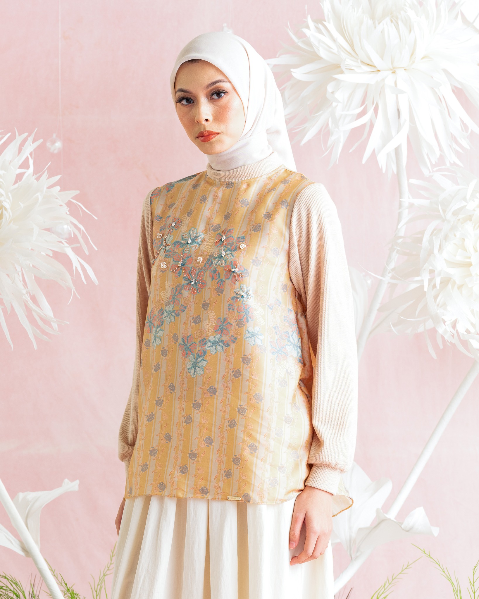 AMALA BLOUSE KNIT - LEMON