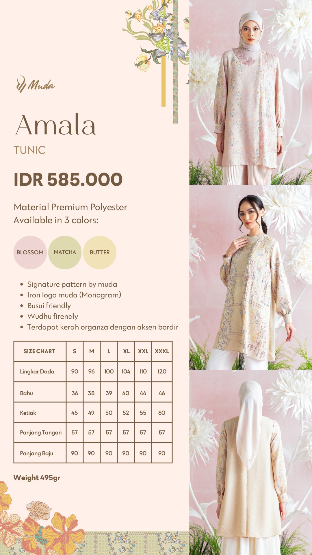 AMALA TUNIC - BUTTER