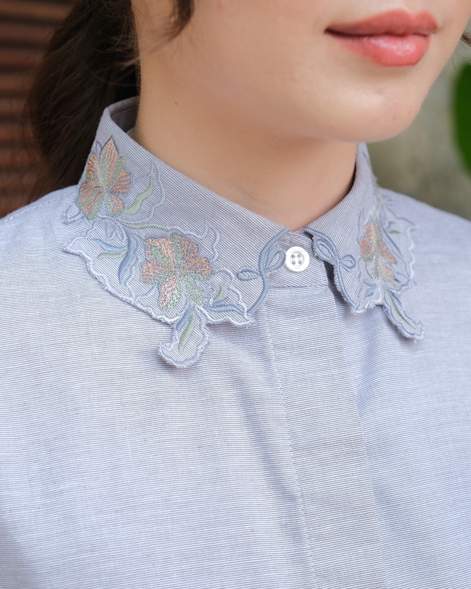 ARRAYA SHIRT - CLOUD GREY