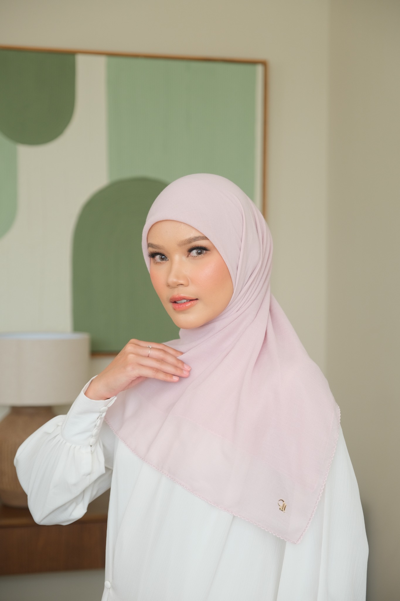 BASIC VOAL - PALE BLUSH