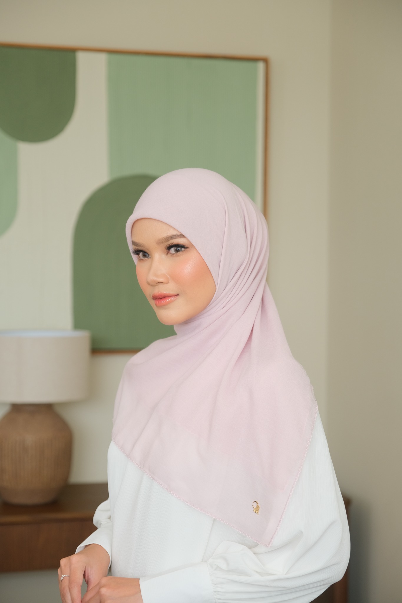 BASIC VOAL - PALE BLUSH