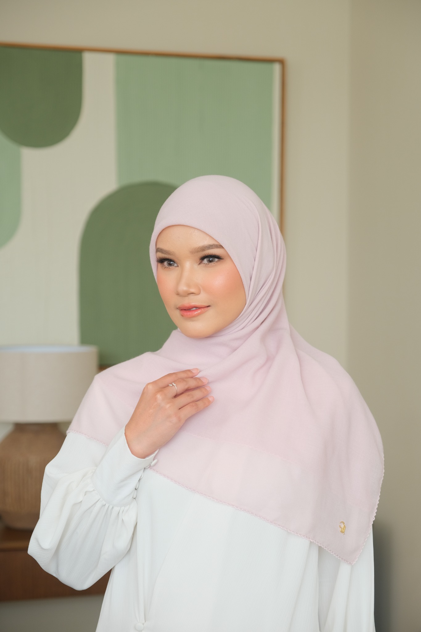 BASIC VOAL - PALE BLUSH