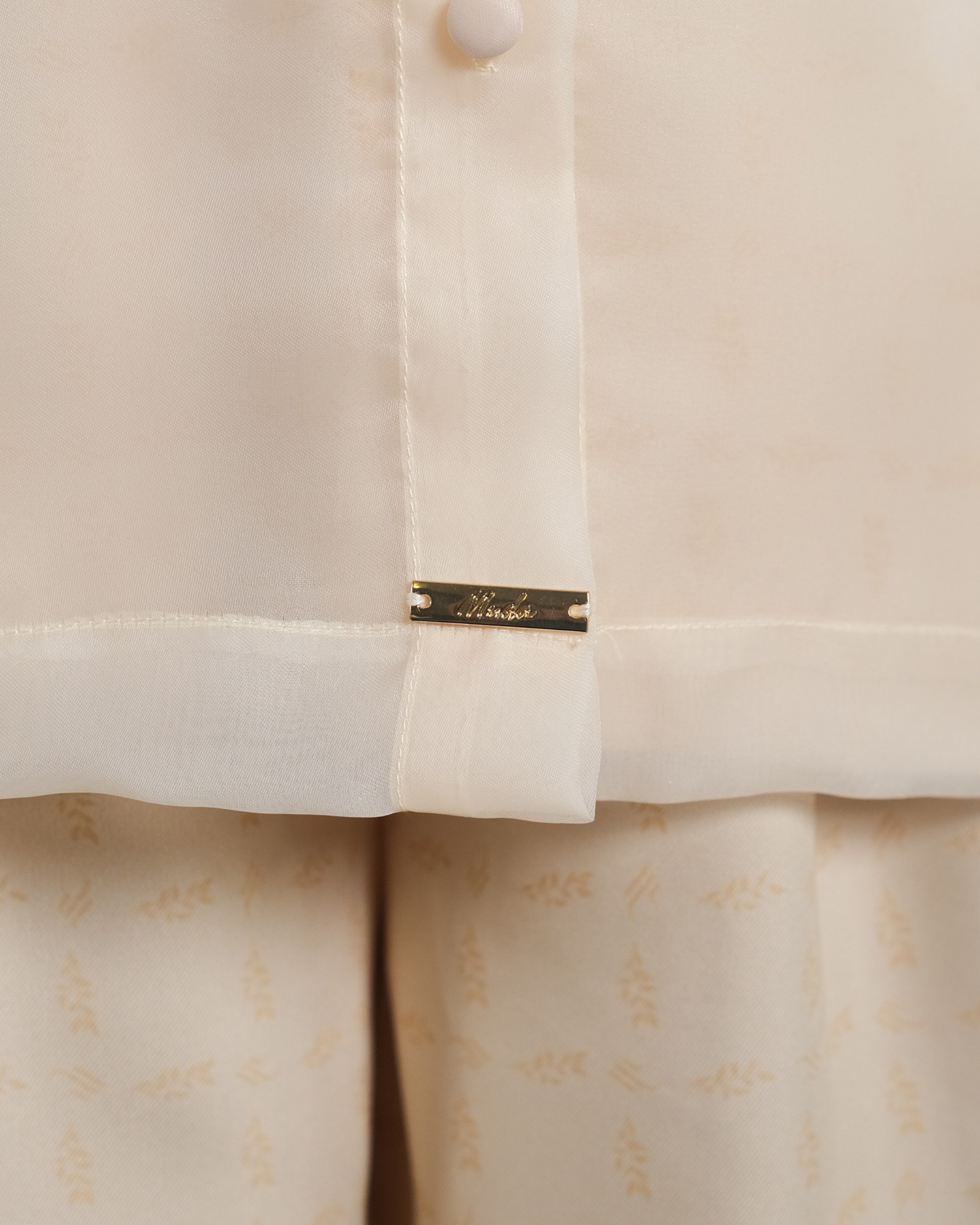 ALORA SHIRT - ALMOND OIL