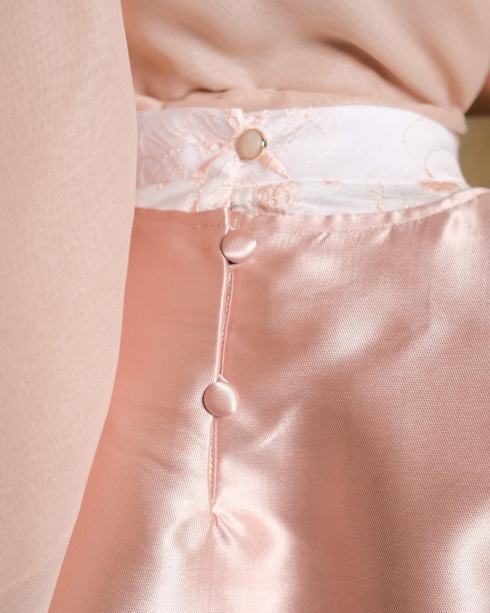 NELL VEST - DUSTY PEACH