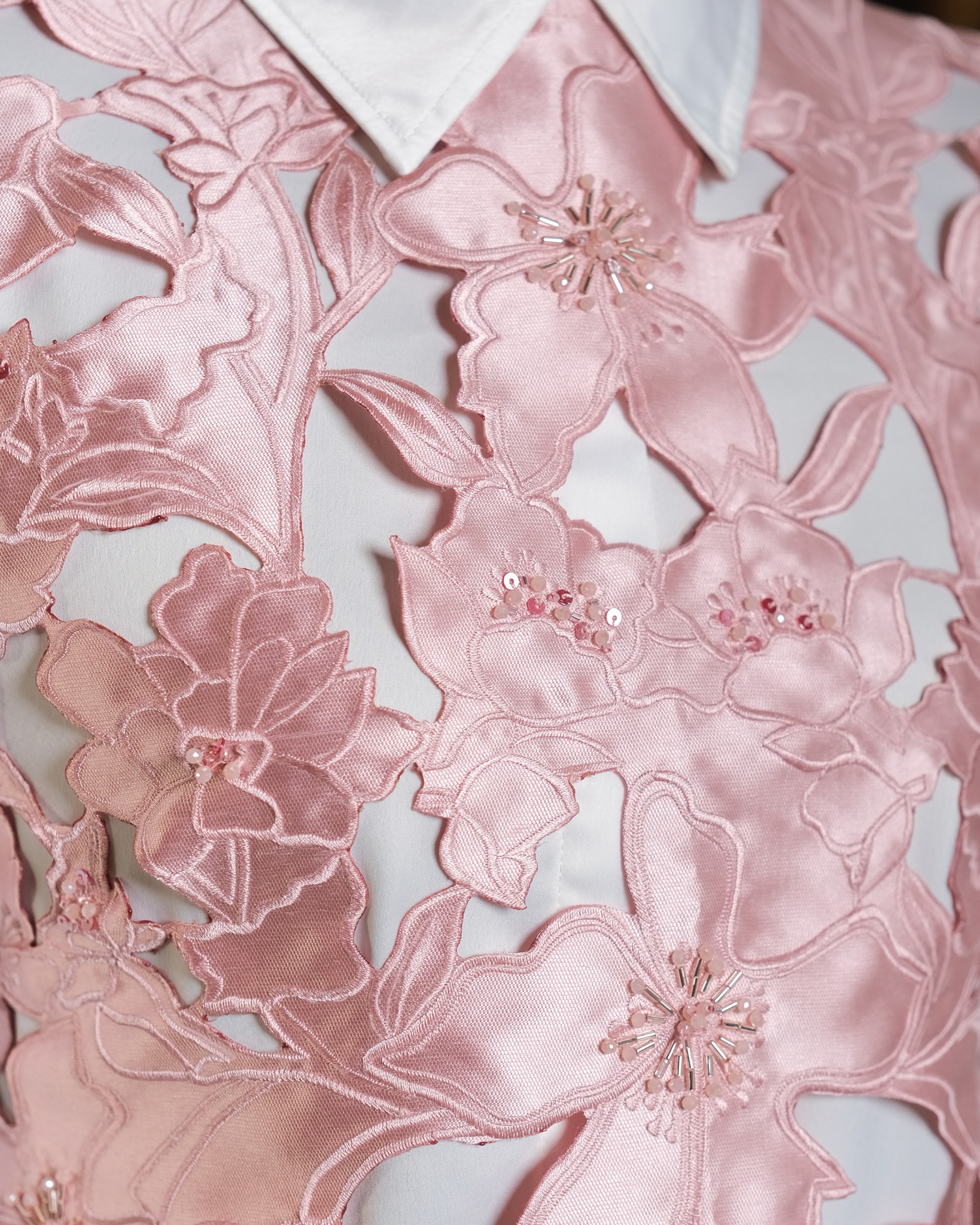 NELL VEST - CRYSTAL ROSE