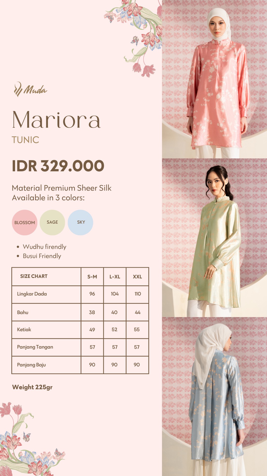 MARIORA TUNIC - SKY