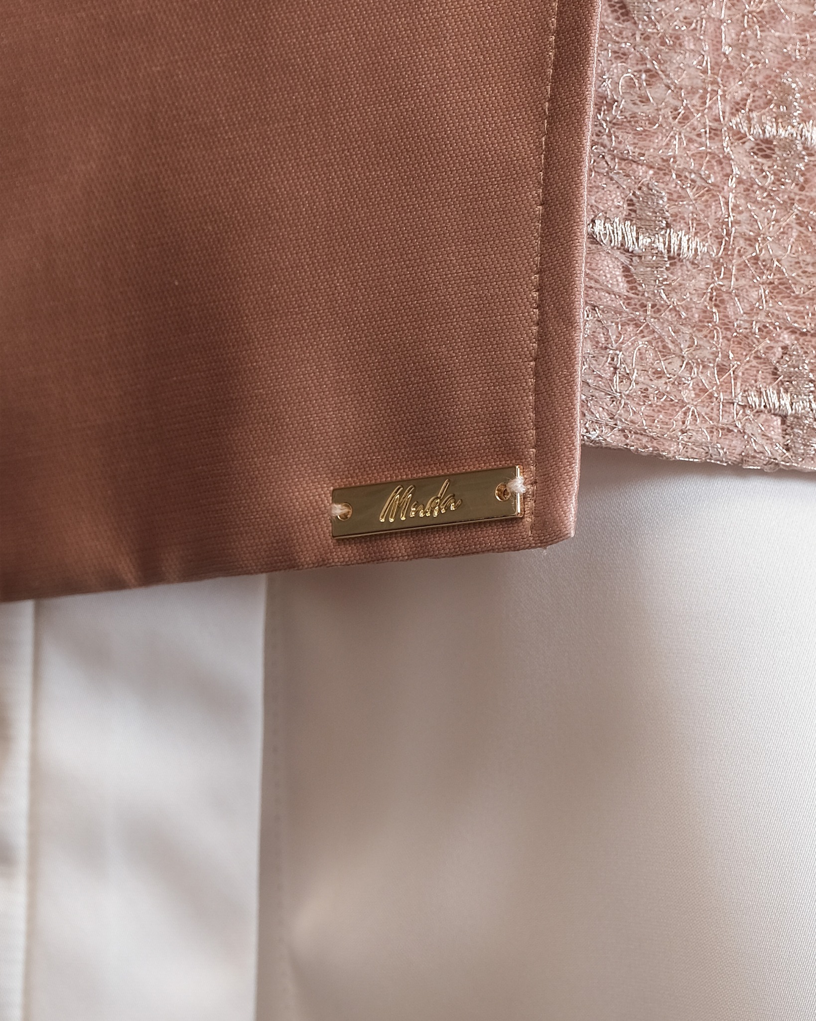 NYRA VEST - ROSE GOLD