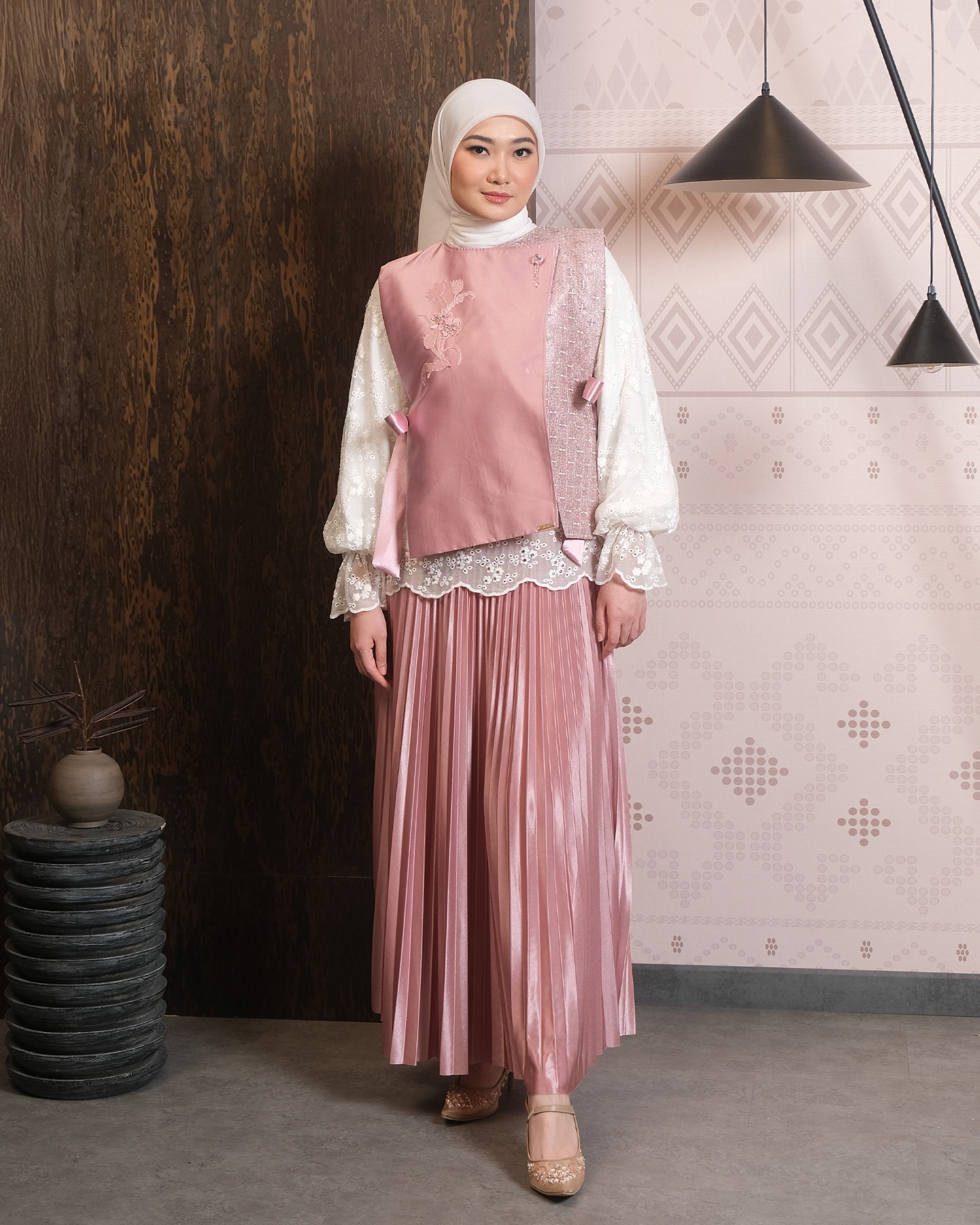 NYRA VEST - PINK