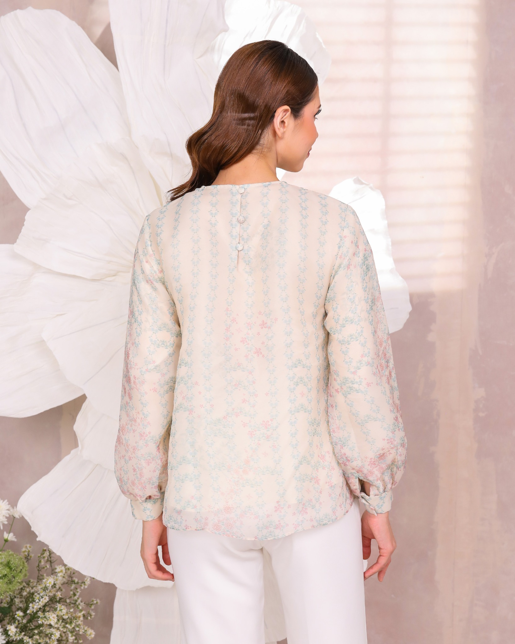 CHRYSA BLOUSE - ROSE