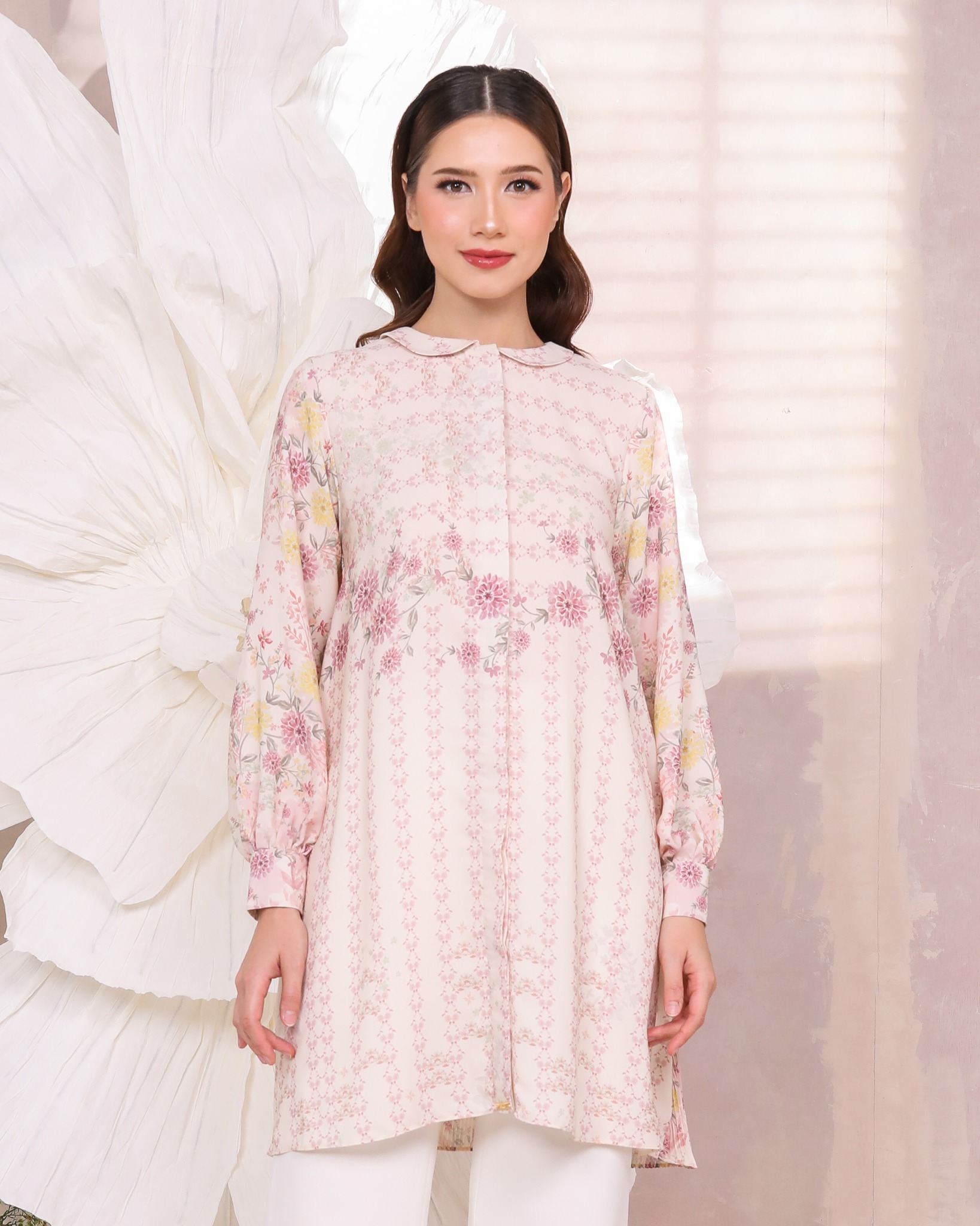 CHRYSA TUNIC - ROSE