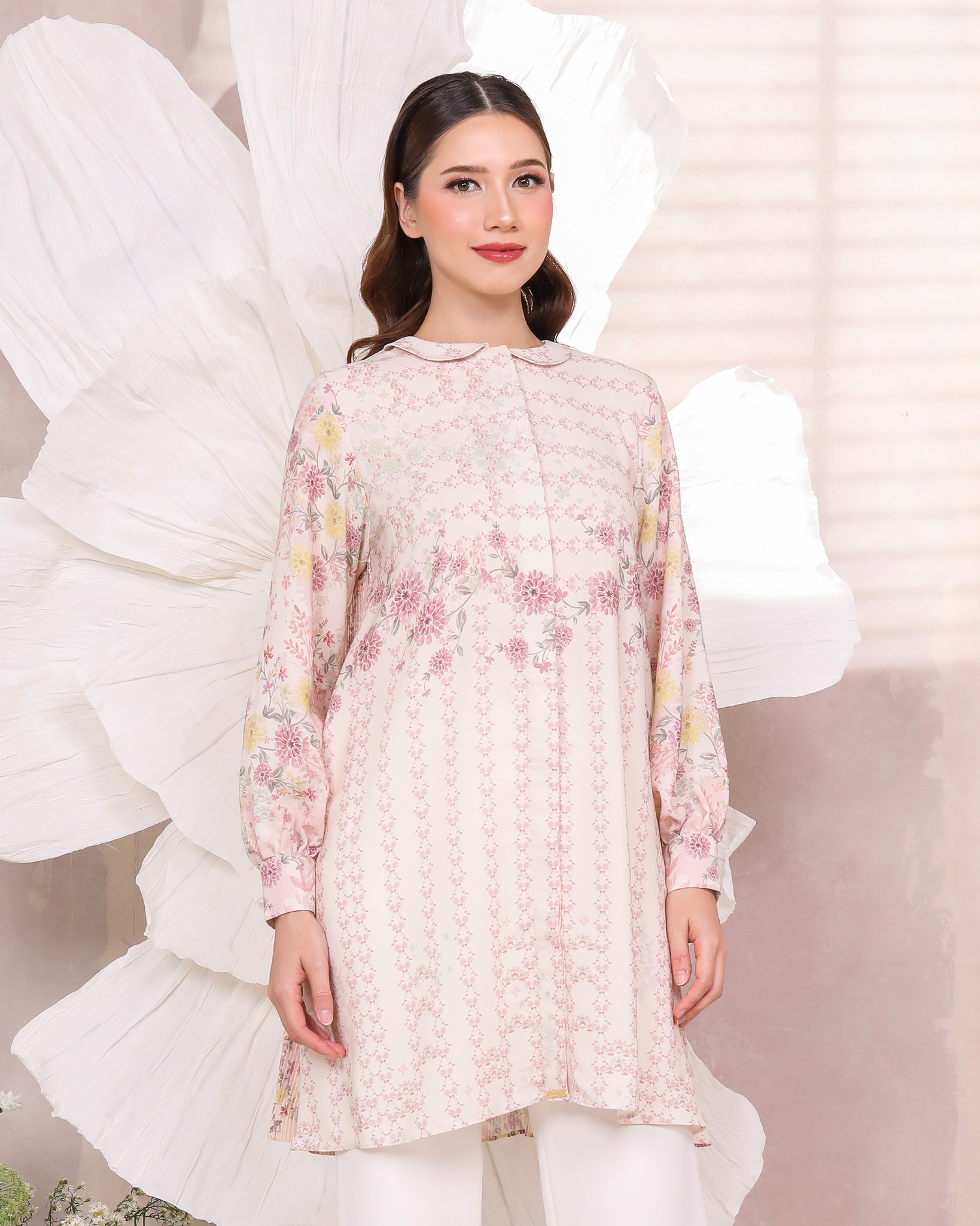 CHRYSA TUNIC - ROSE