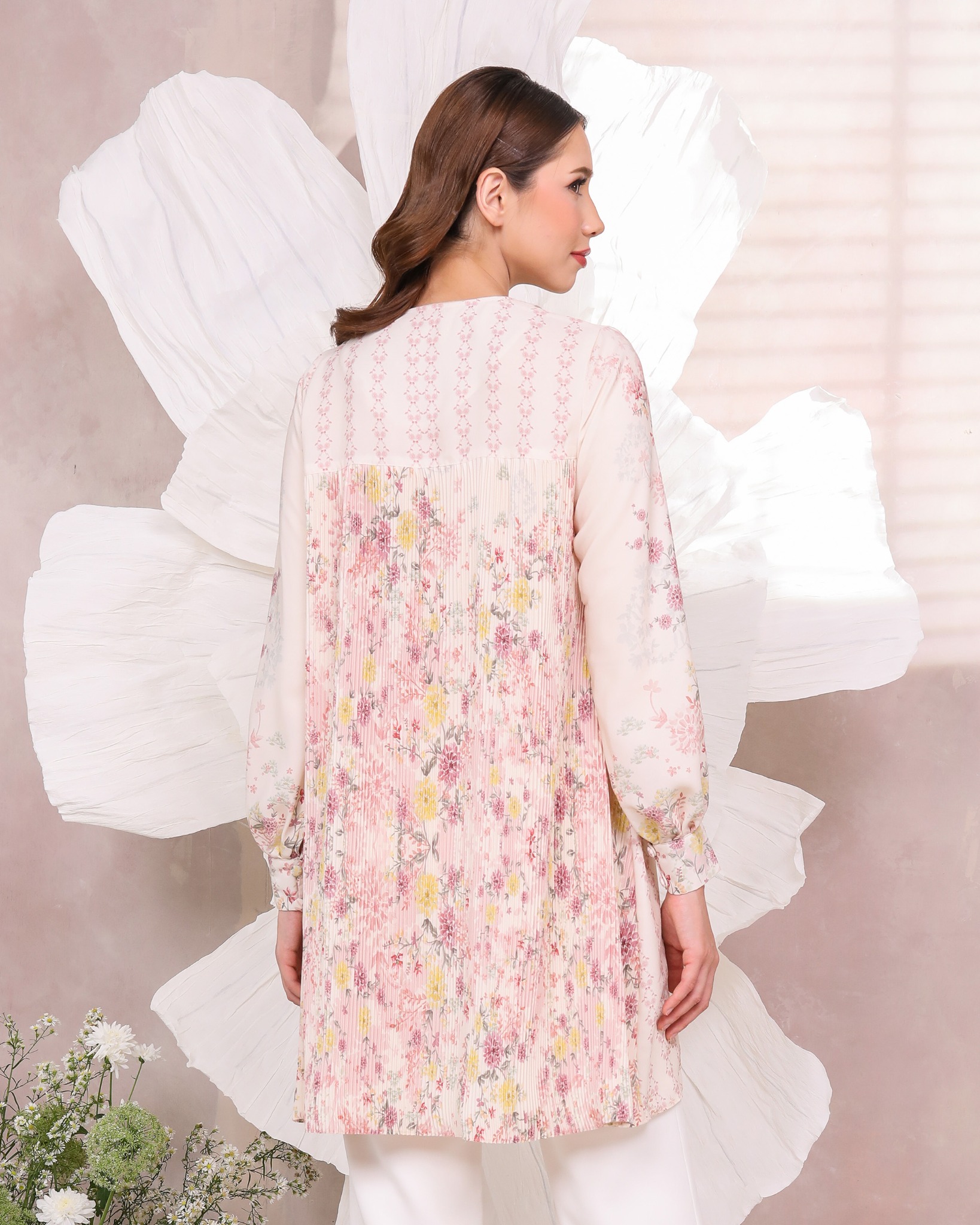 CHRYSA TUNIC - ROSE