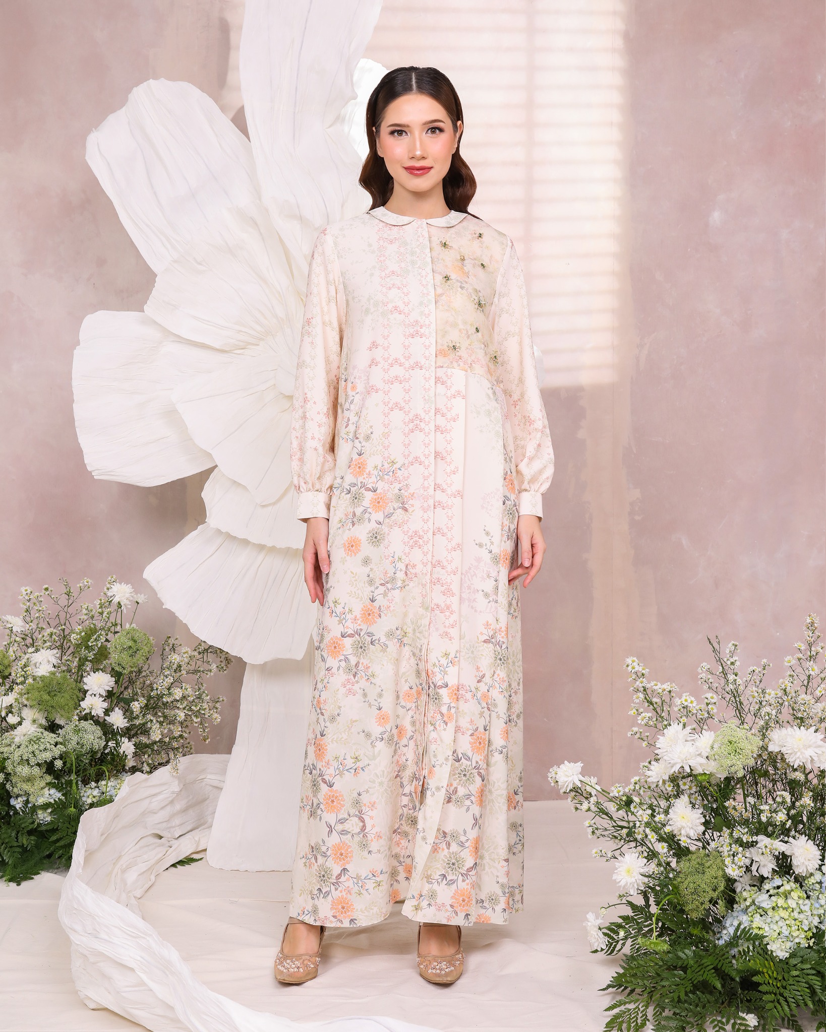 CHRYSA DRESS - SAGE