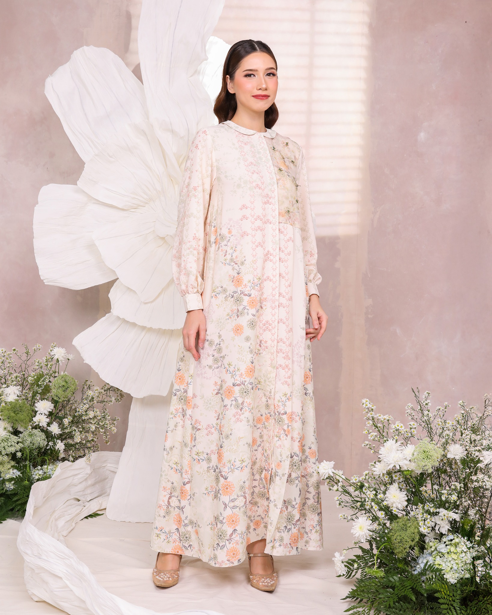 CHRYSA DRESS - SAGE