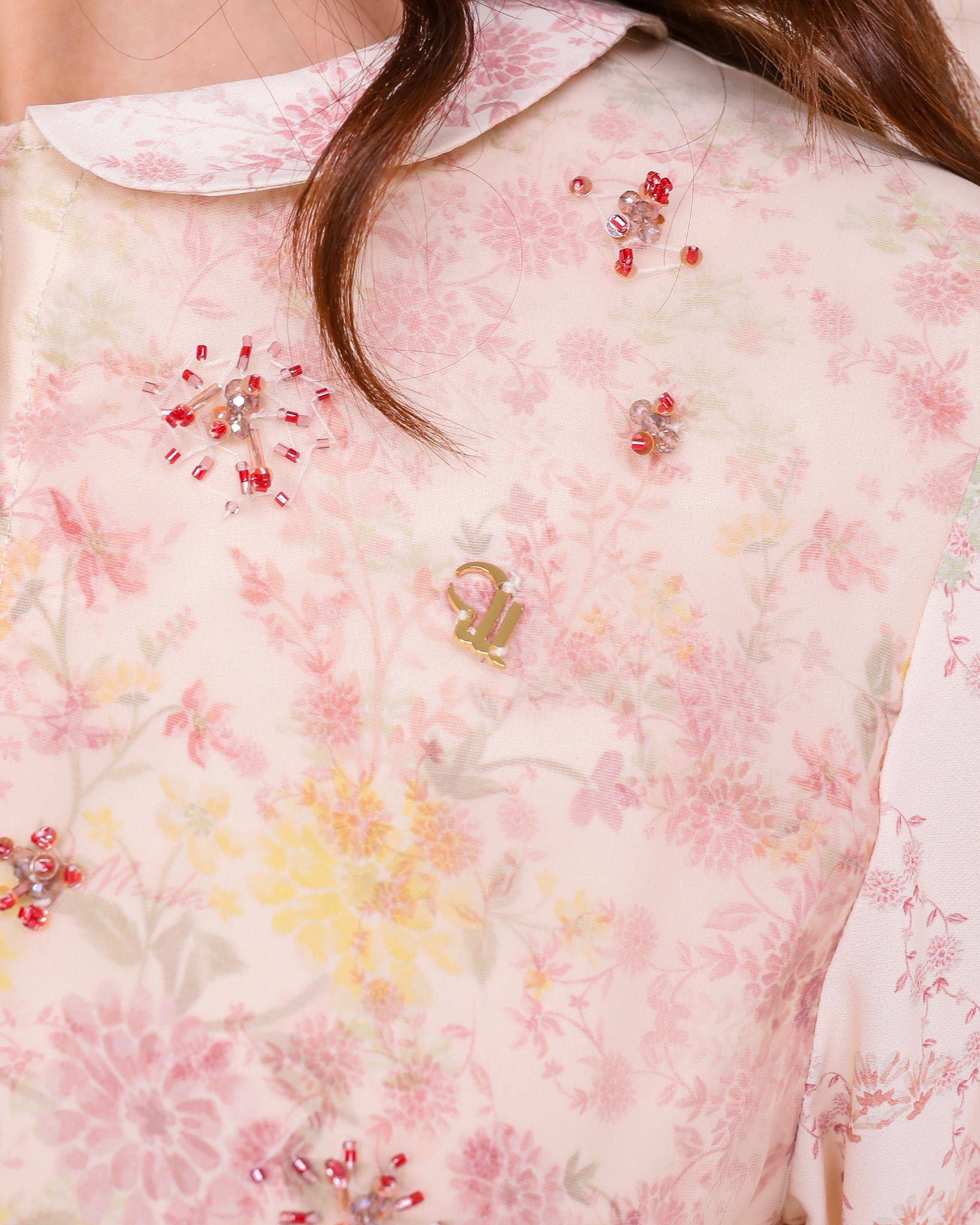 CHRYSA DRESS - PASTEL PINK