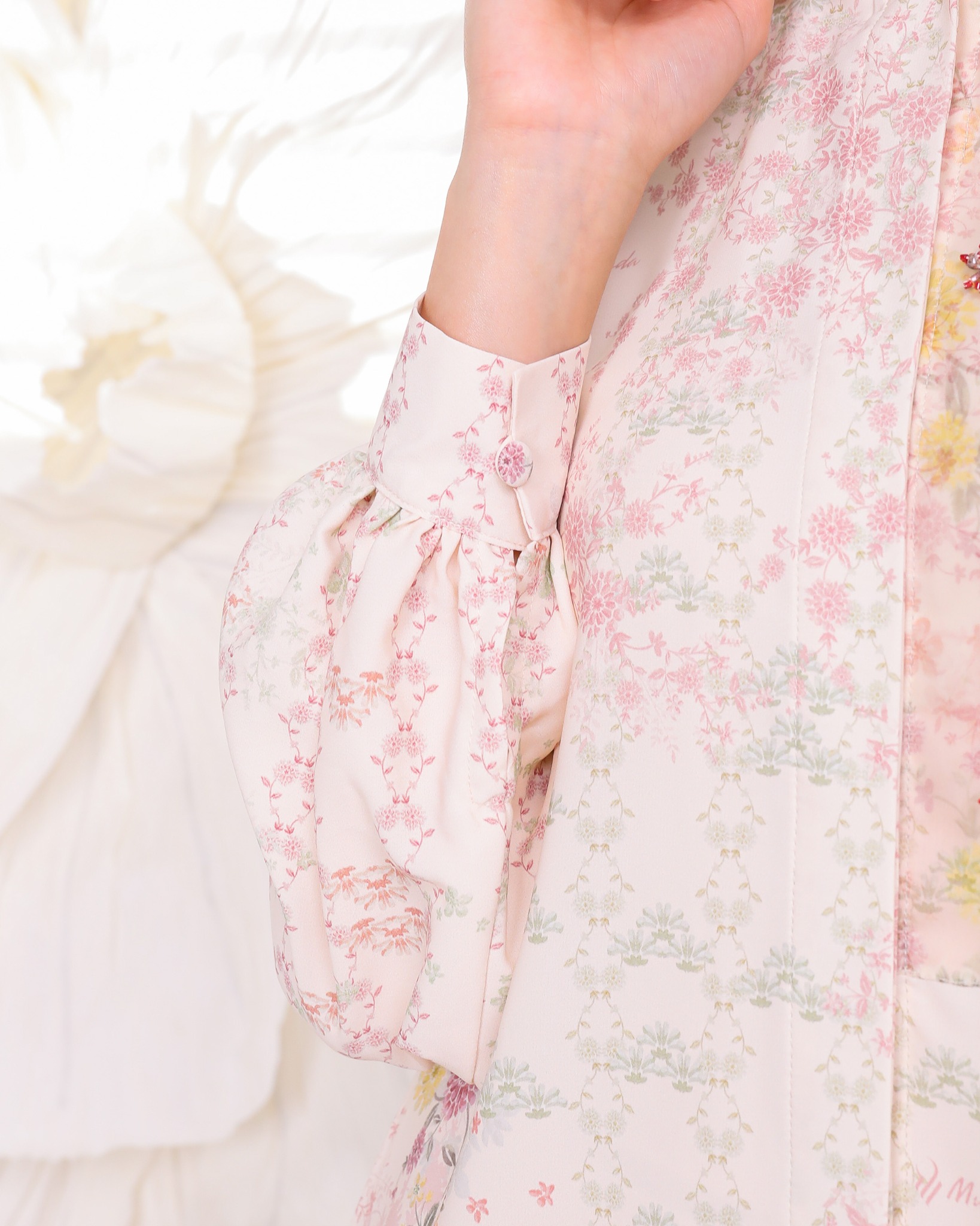 CHRYSA DRESS - PASTEL PINK