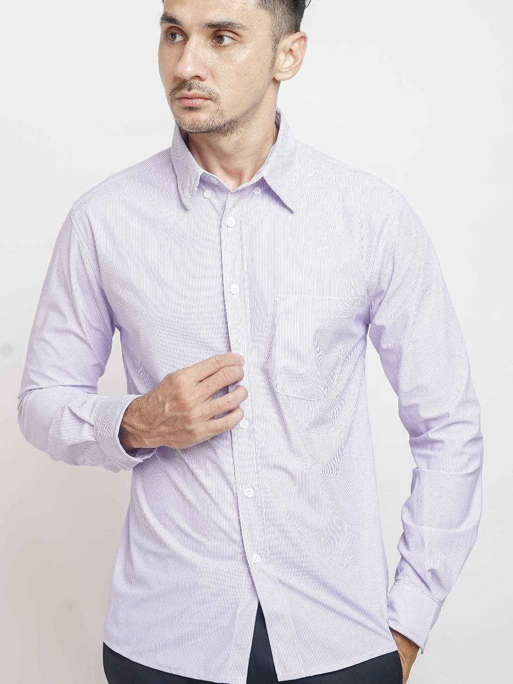 Stripe Shirt Long Sleeve