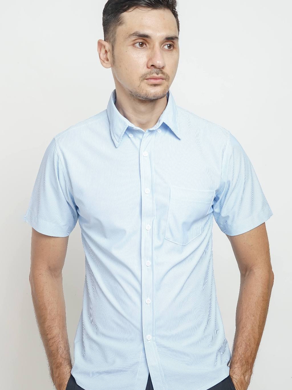 Stripe Shirt Short Sleeve