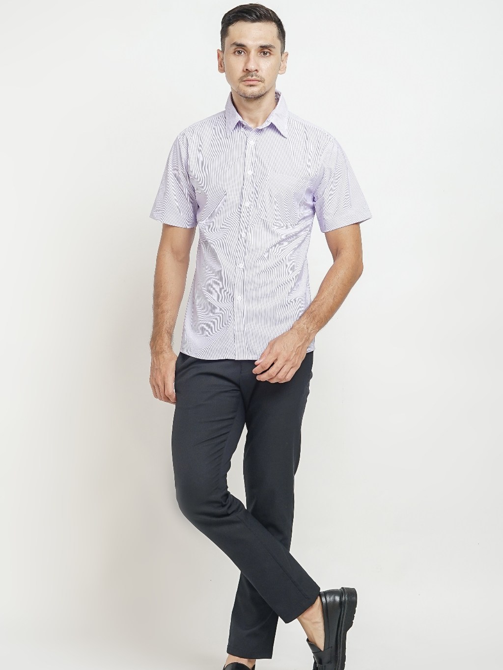 Stripe Shirt Short Sleeve