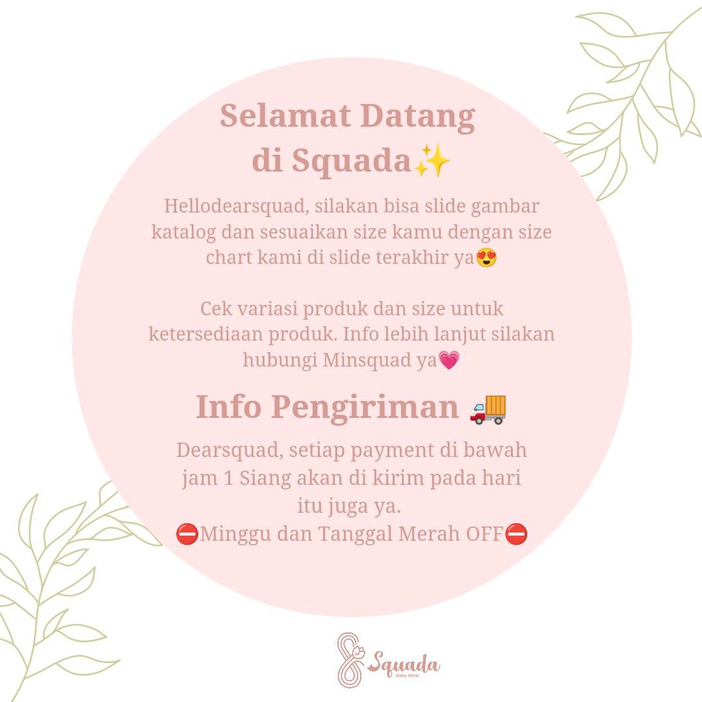 SQUADA | LYLA SHIRT - Kemeja Wanita Kerja / Kuliah Anti Gerah Kekinian Korea Style Atasan Formal Daily