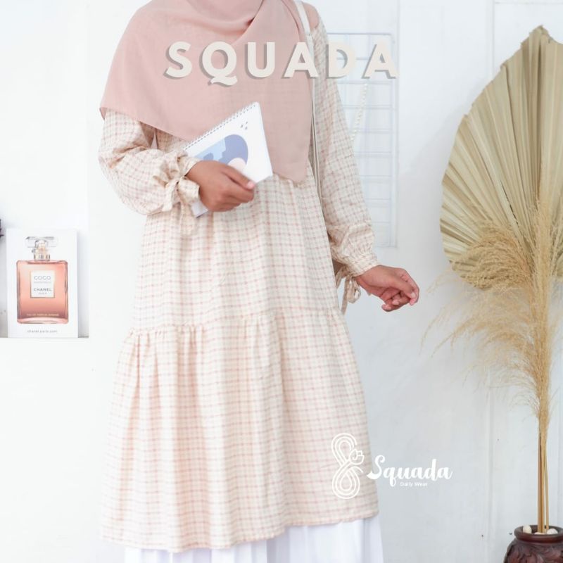 SHEVA MIDI DRESS MUSLIMAH TUNIK RAYON PREMIUM