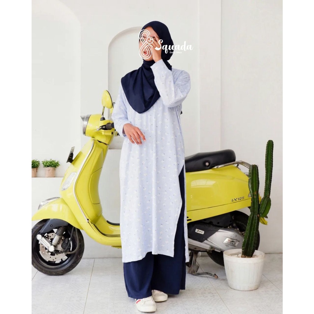 MIDI SLIT DRESS