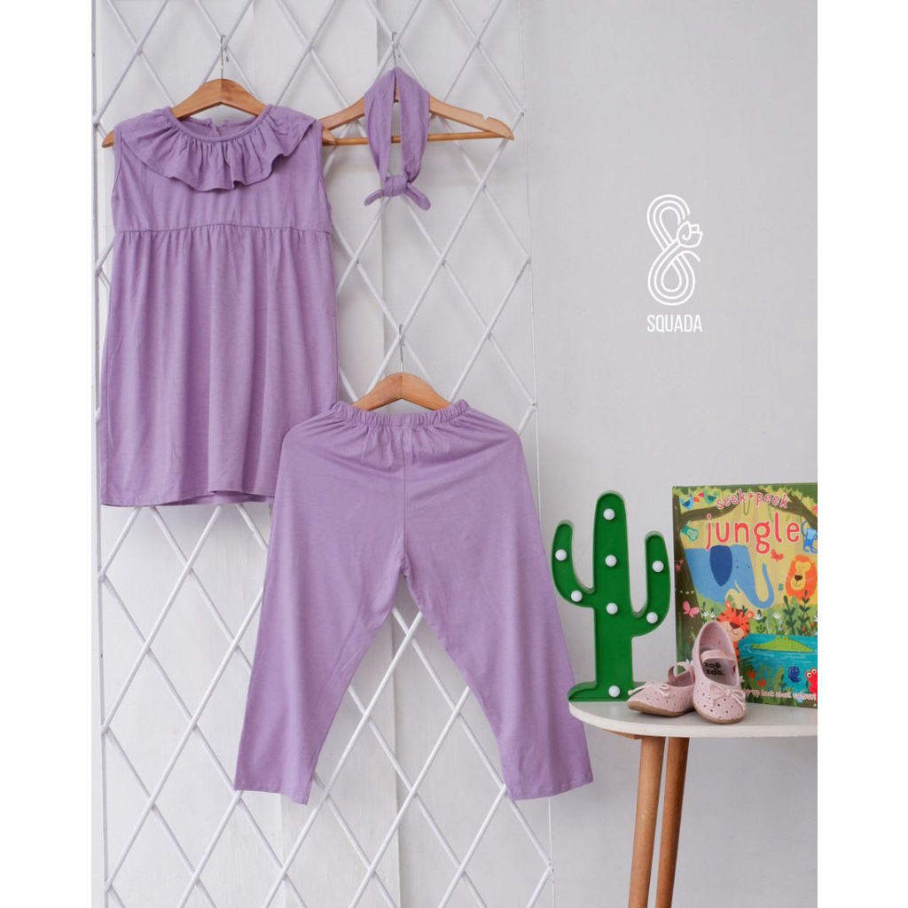 TODDLA DAY SLEEVELESS (LILAC & STRIPE)
