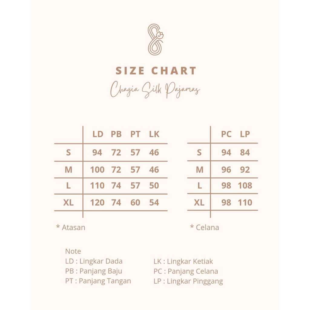 CHAGIA SILK PAJAMAS