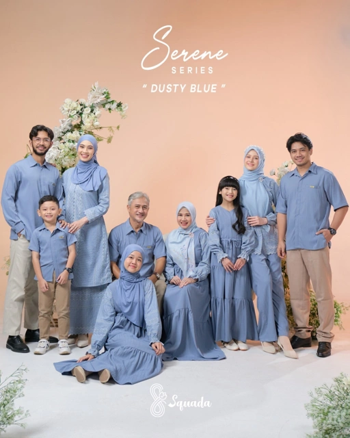 Image of SQUADA | SERENE SERIES (DUSTY BLUE)