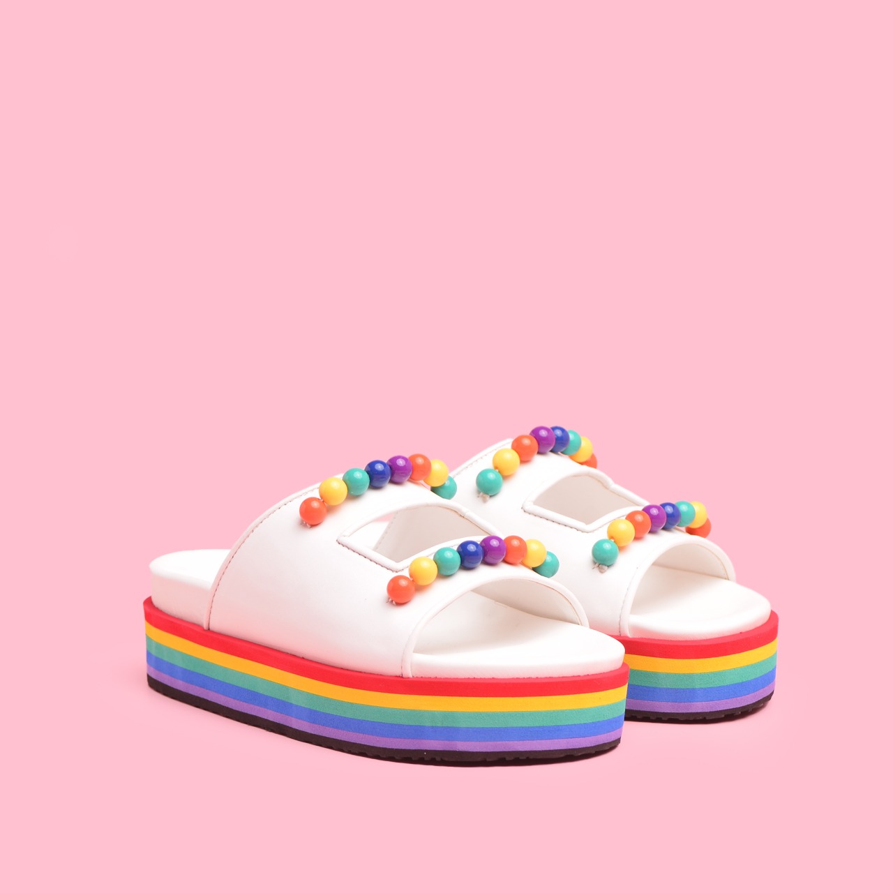 Penny Rainbow Sandals