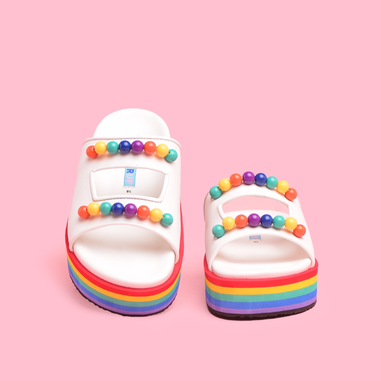 Penny Rainbow Sandals