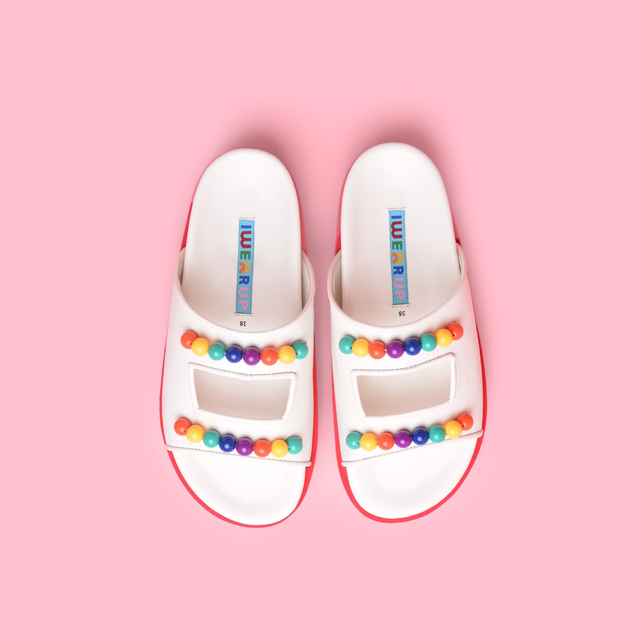 Penny Rainbow Sandals