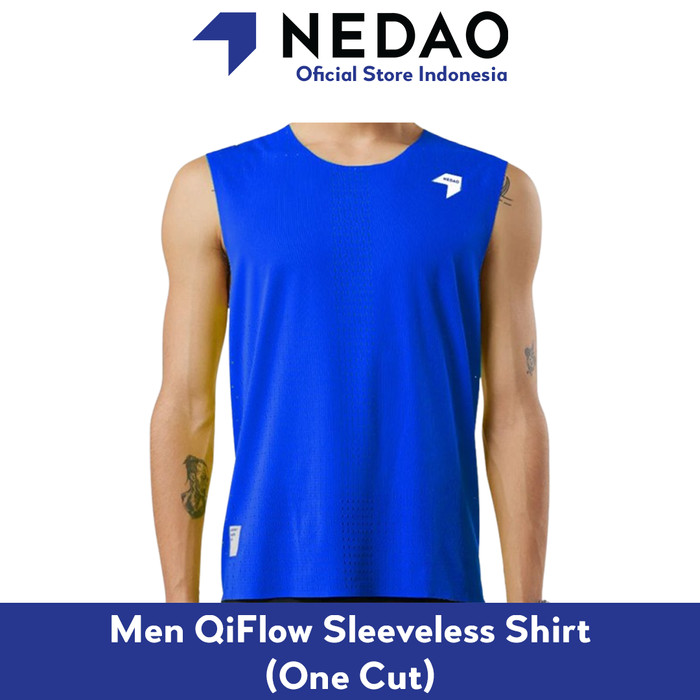 Men's QiFlow Sleeveless Shirt (One Cut), NEDAO RUNNING