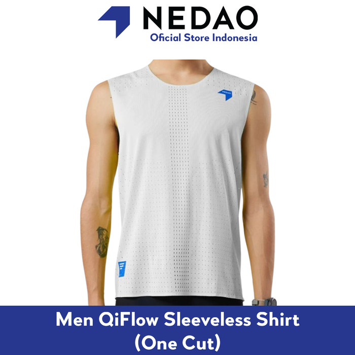 Men's QiFlow Sleeveless Shirt (One Cut), NEDAO RUNNING