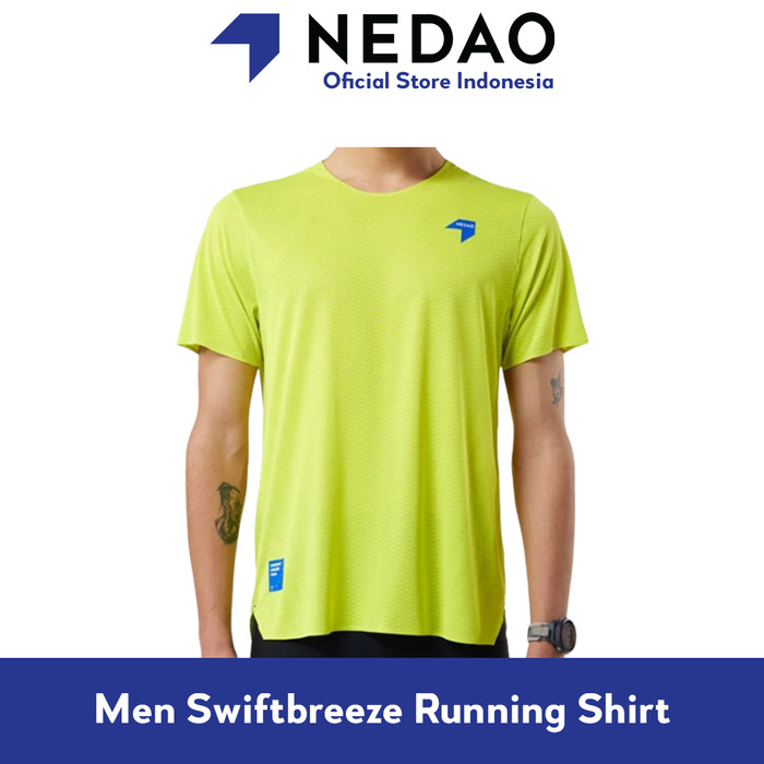 Men's Swiftbreeze Running Shirt, NEDAO RUNNING