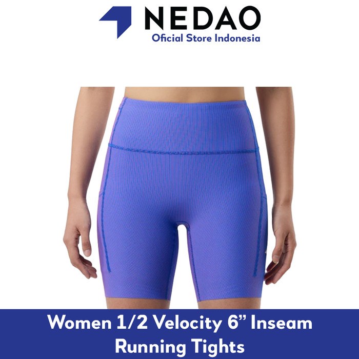 Women's 1/2 Velocity 6" Inseam Running Tights, NEDAO RUNNING