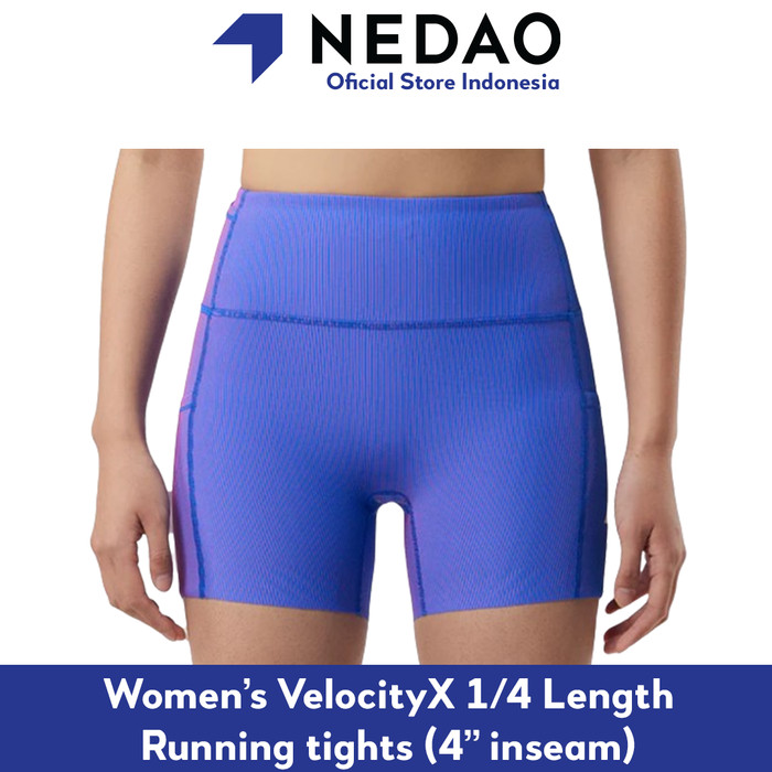 Women's 1/4 Velocity Running Tights, NEDAO RUNNING