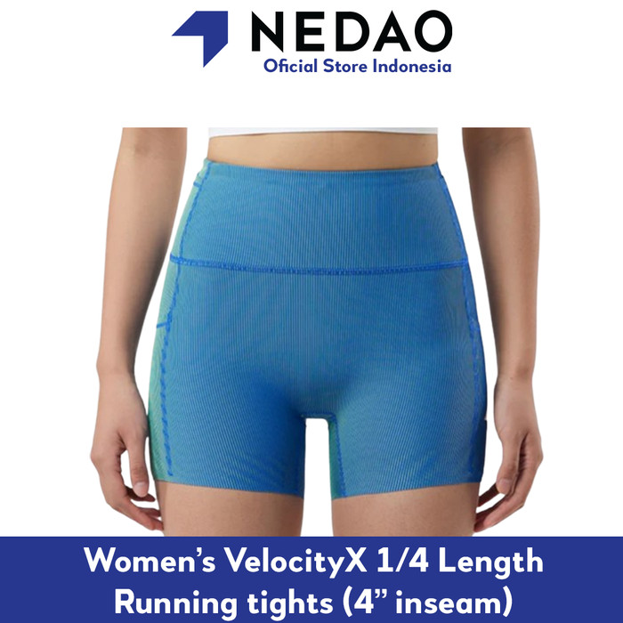 Women's 1/4 Velocity Running Tights, NEDAO RUNNING