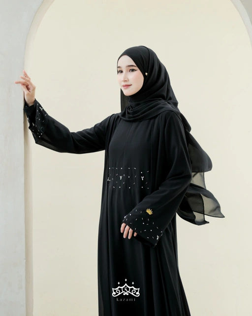Image of Kazami - Dress Abaya Shireen set Inner Outer New Color
