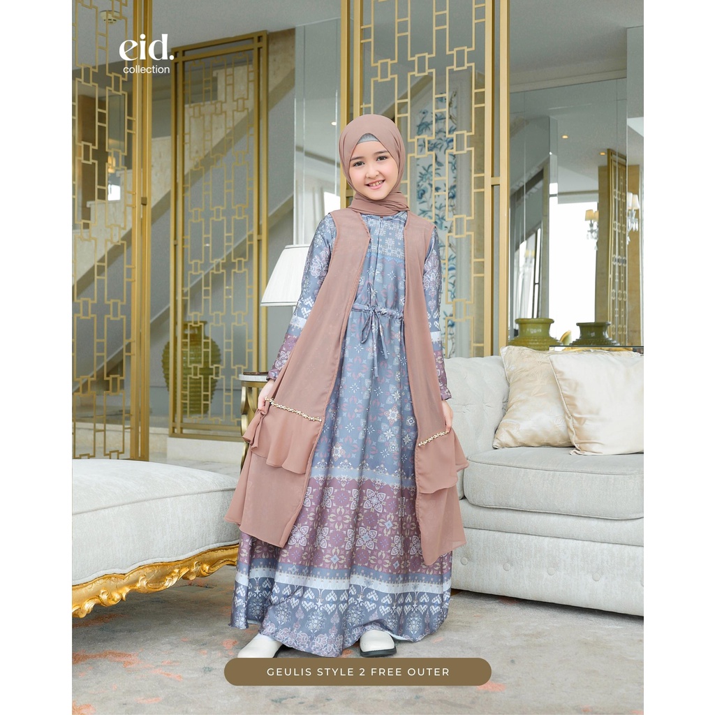 Kazami - Dress Anak Kemilau Fitri Geulis