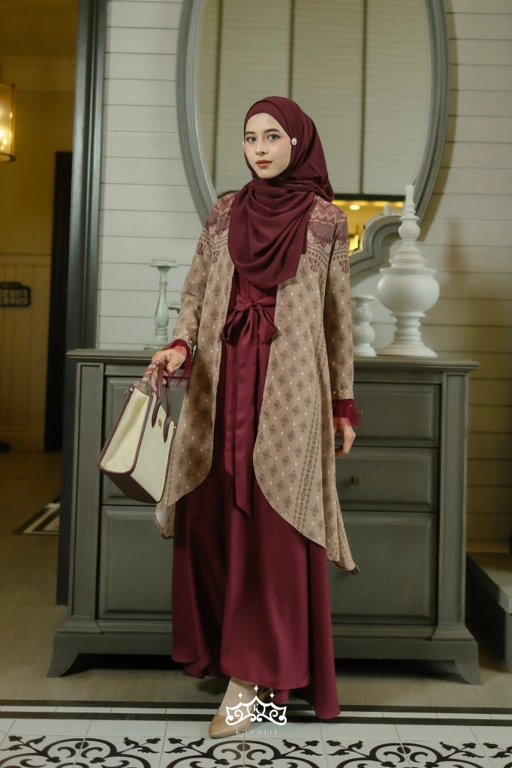 Image of Kazami - Bahtera Cinta Dress Mom Style 3