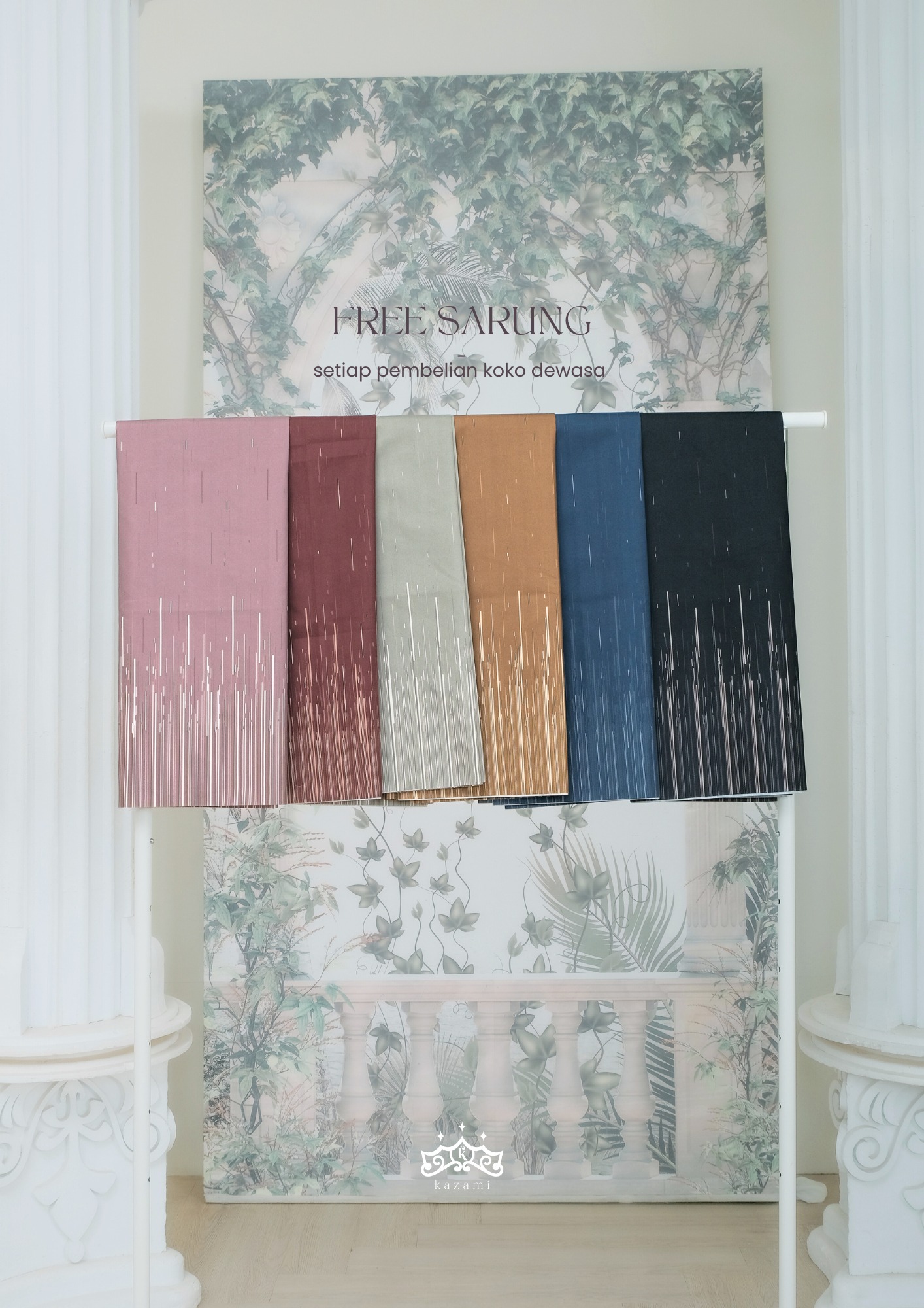 Kazami - Koko Dewasa Sarimbit Petals Of Grace Lengan / Tangan Panjang dan Pendek