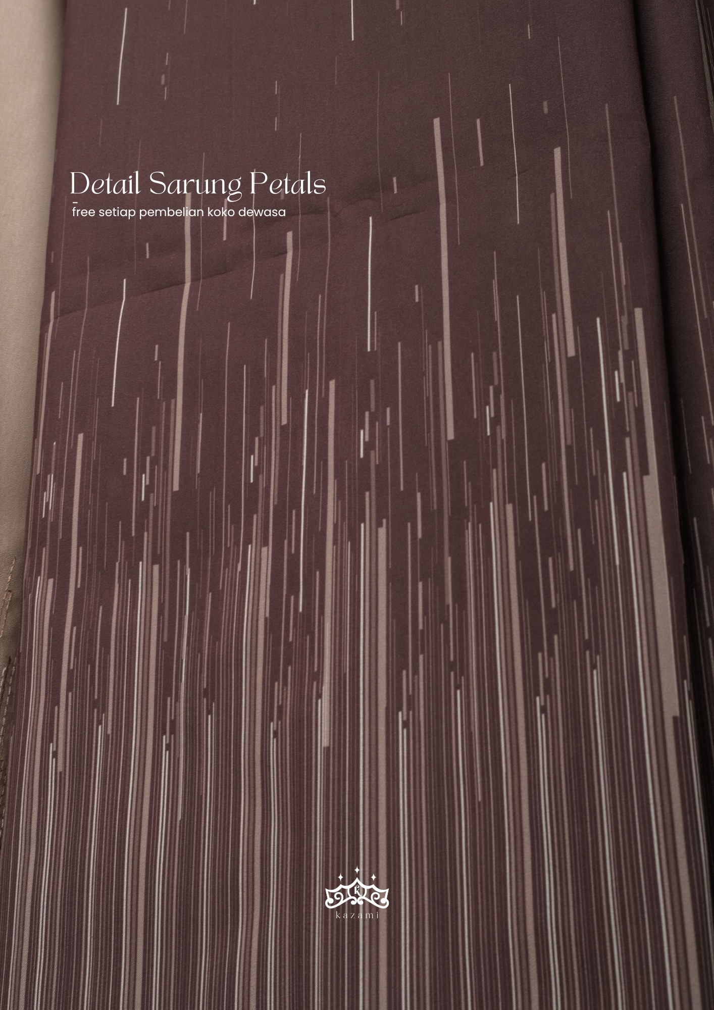 Kazami - Koko Dewasa Sarimbit Petals Of Grace Lengan / Tangan Panjang dan Pendek