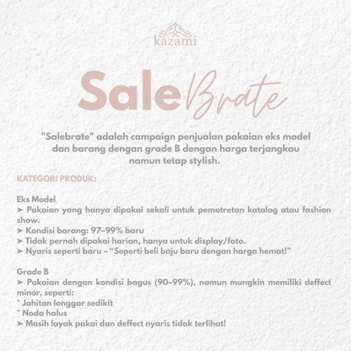 Image of Kazami - Katalog 2 [Defect Sale] Salebrate Kazami Abaya Dress Koko Telekung Hijab