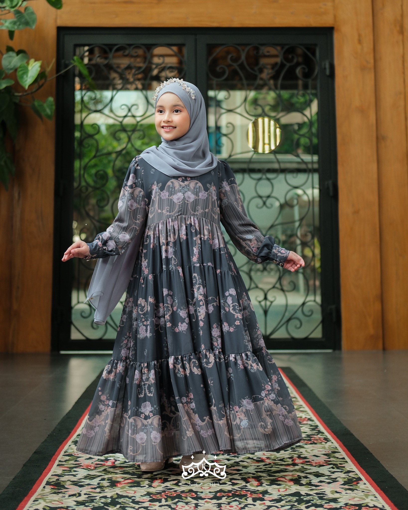 Kazami - Dress Kids / Anak Sarimbit Petals Of Grace