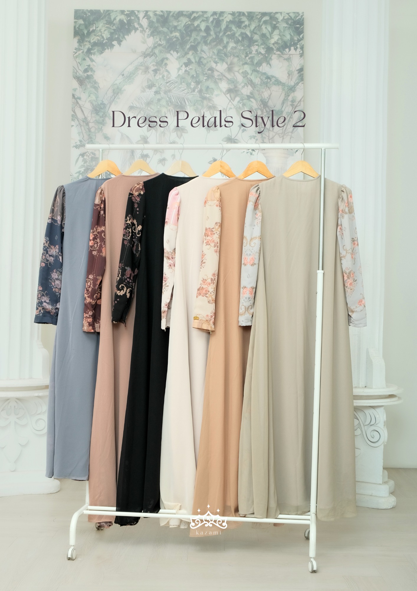 Kazami - Dress Kids / Anak Sarimbit Petals Of Grace