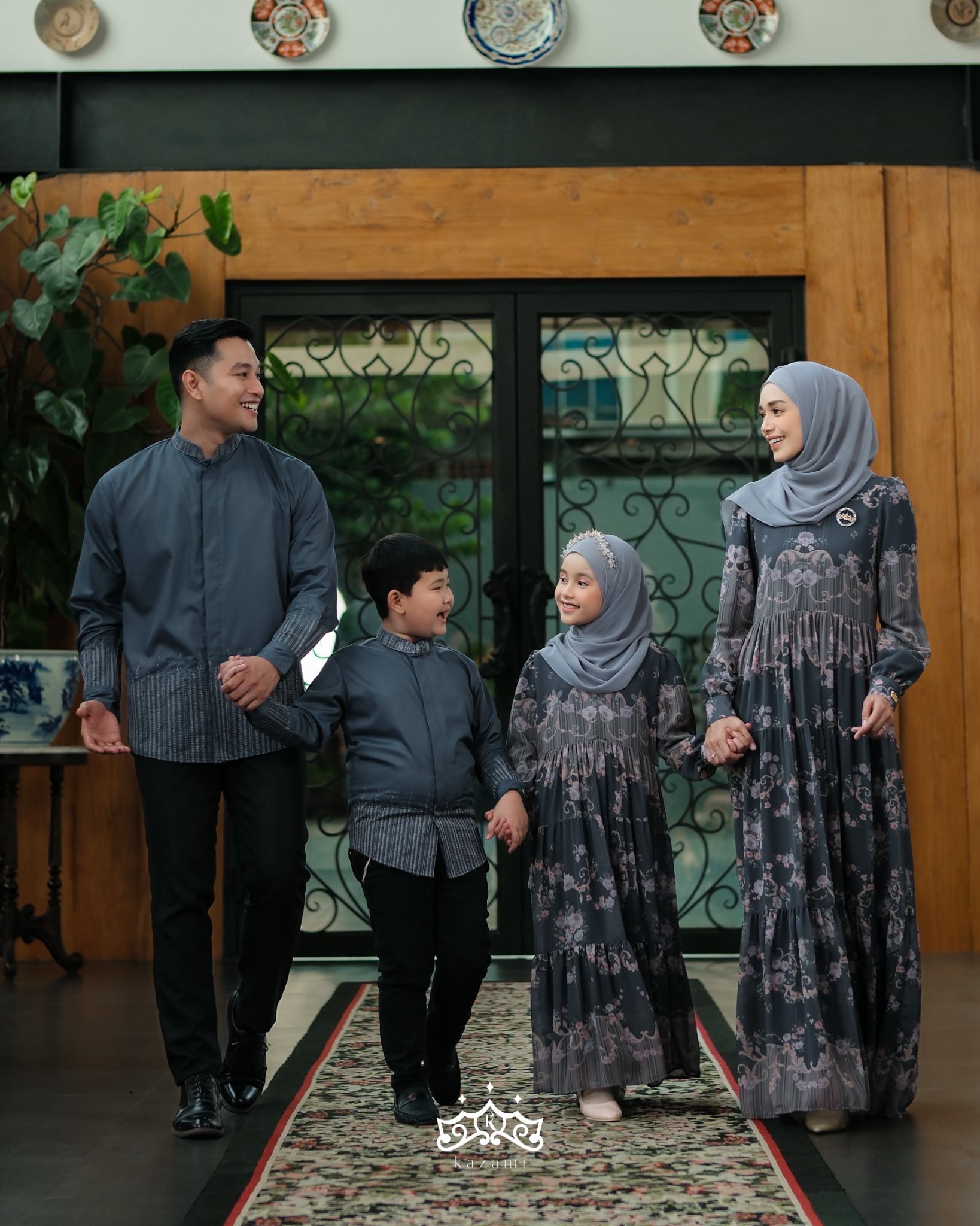 Kazami - Dress Kids / Anak Sarimbit Petals Of Grace