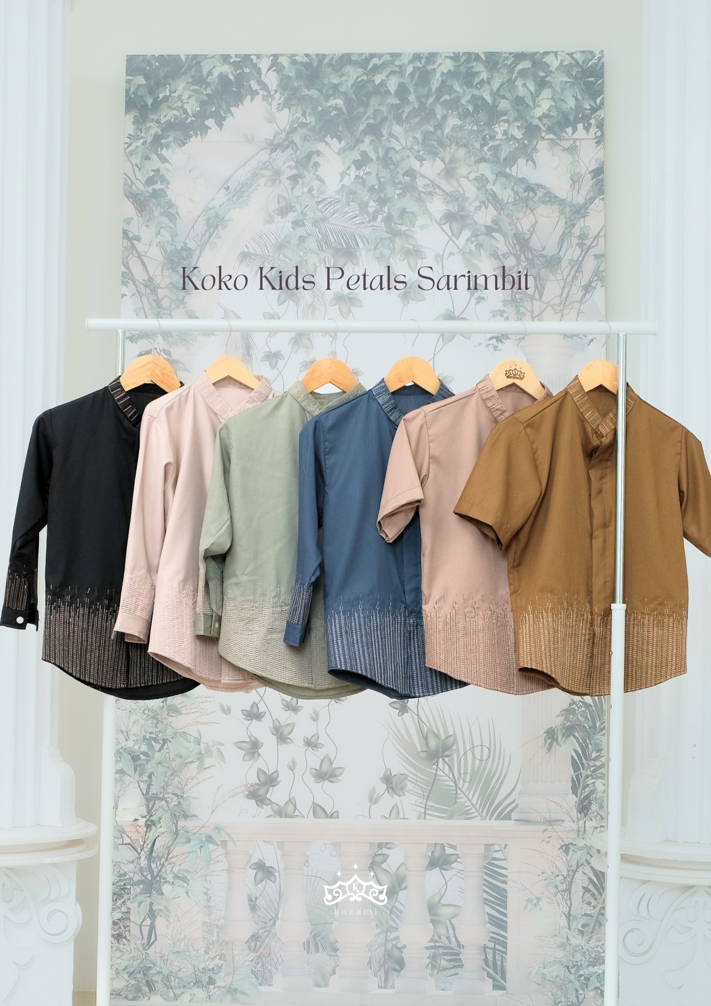 Kazami - Koko Kids / Anak Sarimbit Petals Of Grace Lengan / Tangan Panjang dan Pendek