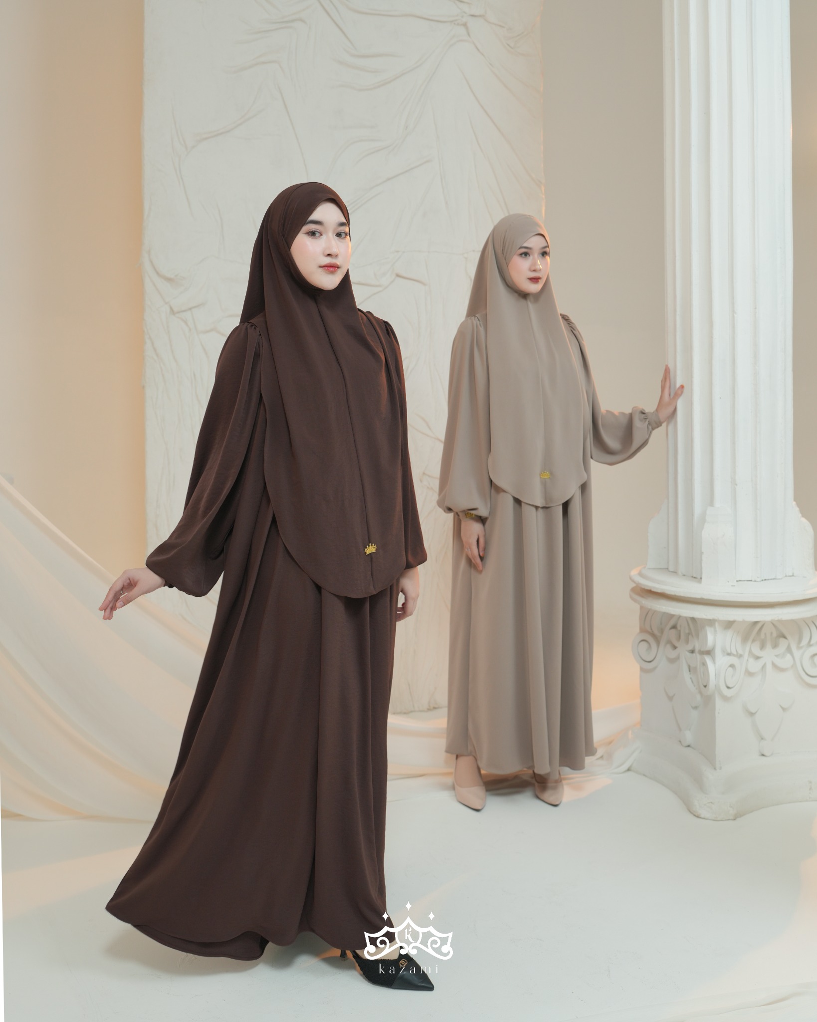 Kazami - Fay Dress Basic Premium Ironless Cool-Touch Fabric Technology
